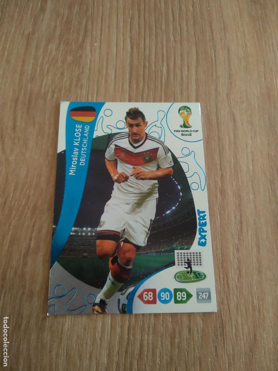 Cartes &agrave; collectionner de Football: KLOSE ALEMANIA CROMO FUTBOL PANINI ADRENALYN MUNDIAL 2014 WORLD CUP COPA DEL MUNDO
