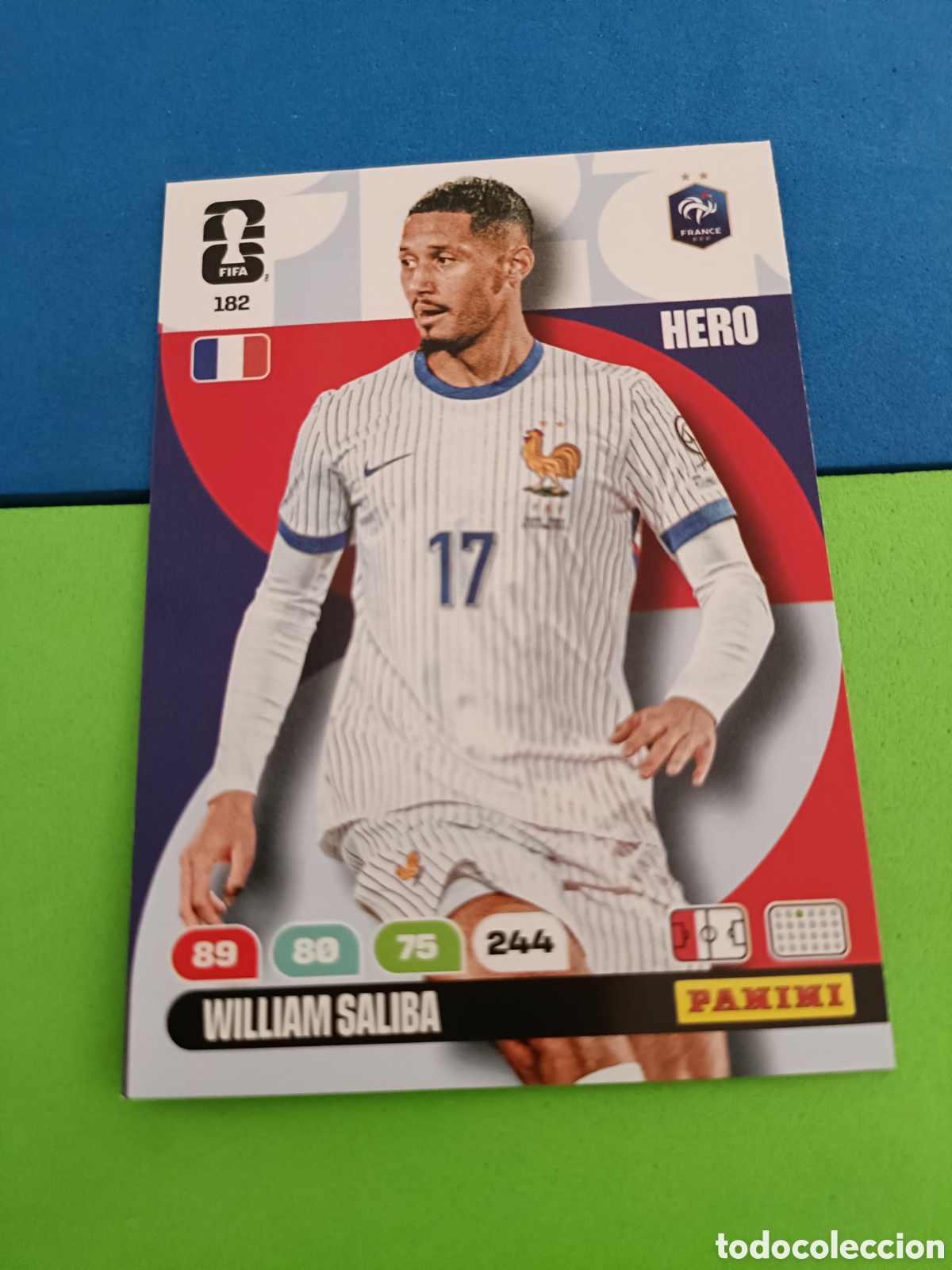 Cartes &agrave; collectionner de Football: Adrenalyn XL Fifa World cup 2026 mundial - 182 Saliba