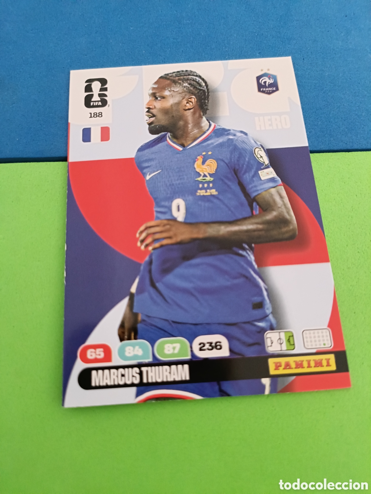Cartes &agrave; collectionner de Football: Adrenalyn XL Fifa World cup 2026 mundial - 188 Thuram