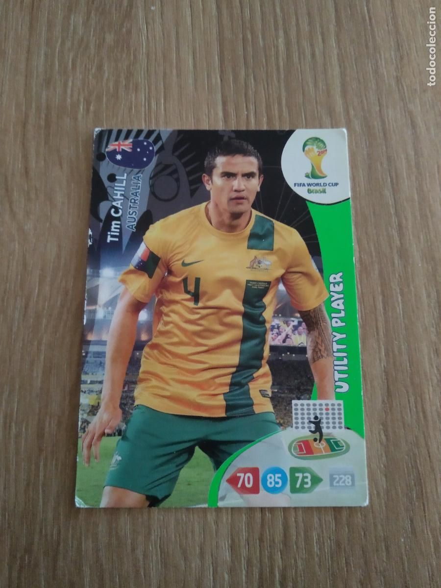 Cartes &agrave; collectionner de Football: TIM CAHILL AUSTRALIA CROMO FUTBOL PANINI ADRENALYN MUNDIAL 2014 WORLD CUP COPA DEL MUNDO