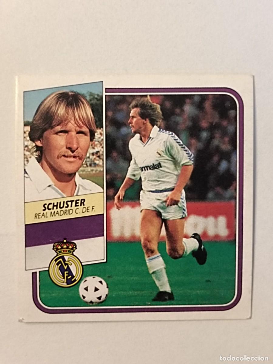 Cartes &agrave; collectionner de Football: SCHUSTER REAL MADRID C.F. LIGA 89/90 ESTE