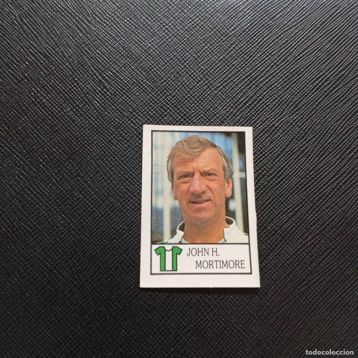 Cartes &agrave; collectionner de Football: 46 JOHN MORTIMORE REAL BETIS BOLLYCAO 1987 1988 CROMO FUTBOL LIGA 87 88 - SIN PEGAR - A170 PG136