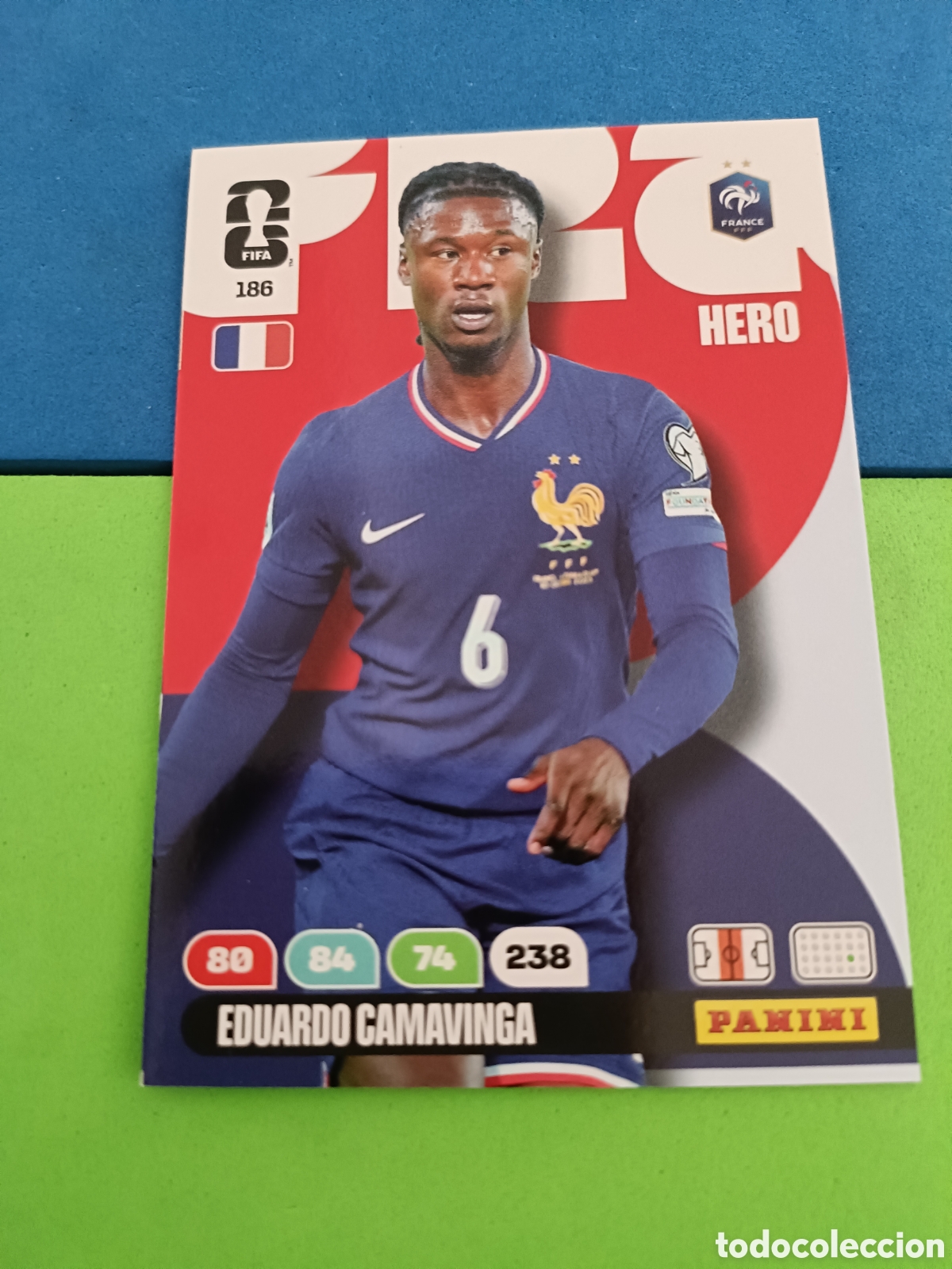 Cartes &agrave; collectionner de Football: Adrenalyn XL Fifa World cup 2026 mundial - 186 Camavinga