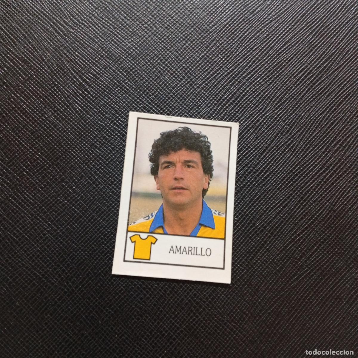 Cartes &agrave; collectionner de Football: 68 AMARILLO CADIZ BOLLYCAO 1987 1988 CROMO FUTBOL LIGA 87 88 - SIN PEGAR - A170 PG145