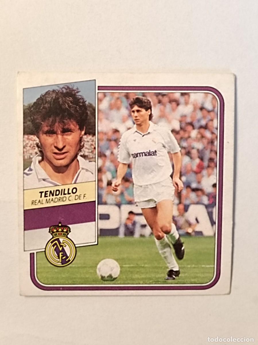 Cartes &agrave; collectionner de Football: TENDILLO REAL MADRID C.F. LIGA 89/90 ESTE