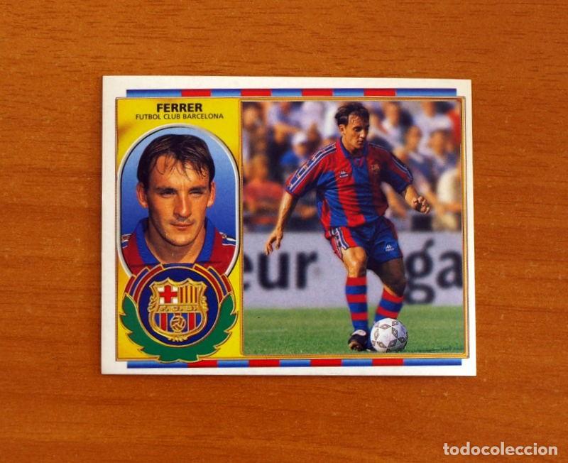Cartes &agrave; collectionner de Football: F&uacute;tbol Club Barcelona - Ferrer - Ediciones Este Liga 1996-1997, 96-97 - Nunca pegado