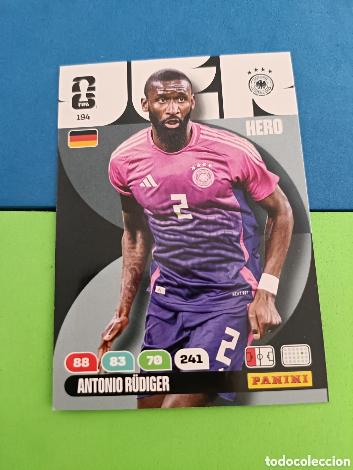 Cartes &agrave; collectionner de Football: Adrenalyn XL Fifa World cup 2026 mundial - 194 R&uuml;diger