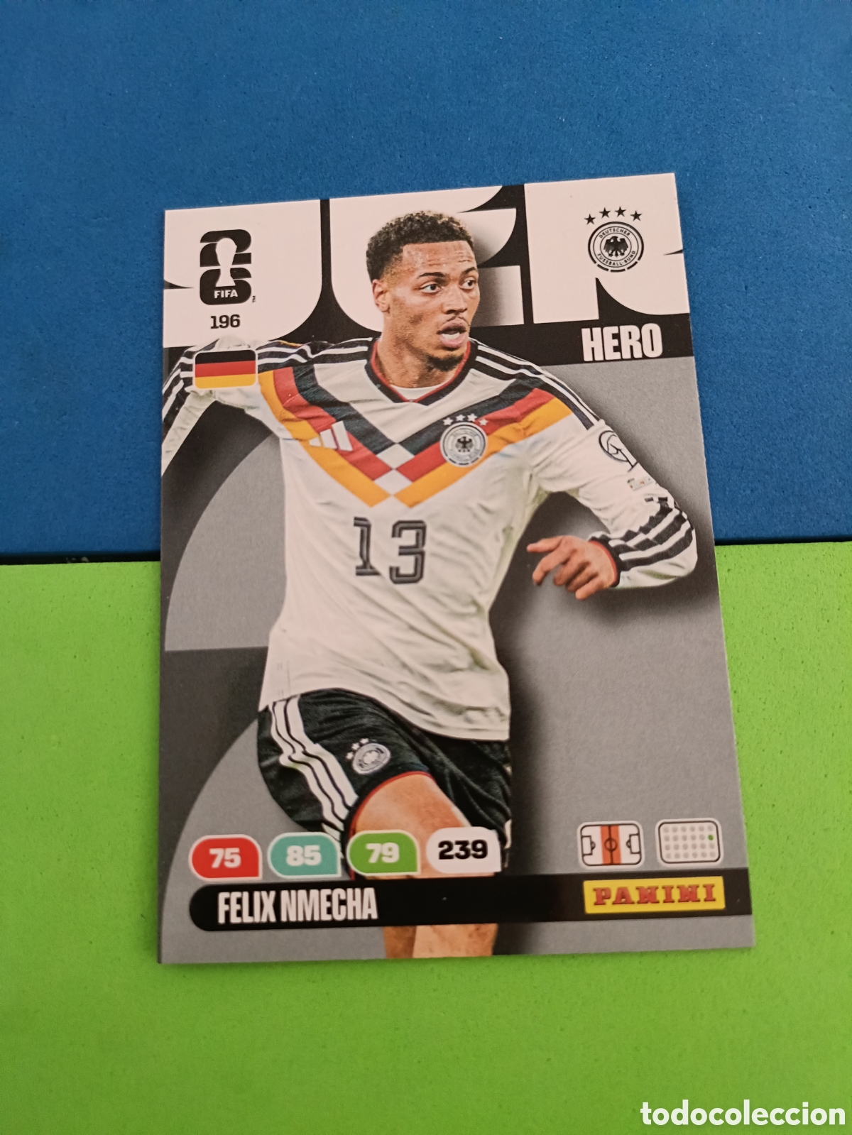 Cartes &agrave; collectionner de Football: Adrenalyn XL Fifa World cup 2026 mundial - 196 Nmecha