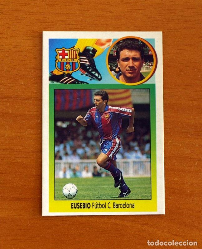 Cartes &agrave; collectionner de Football: F&uacute;tbol Club Barcelona - Eusebio - Ediciones Este Liga 1993-1994, 93-94 - De cart&oacute;n - Nunca Pegado