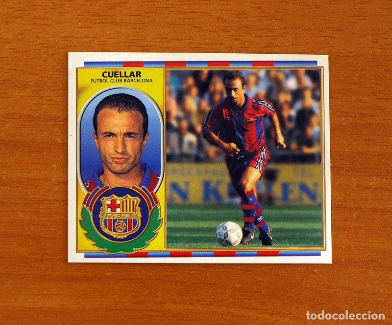 Cromos de Futebol: F&uacute;tbol Club Barcelona - Cuellar - Ediciones Este Liga 1996-1997, 96-97 - Nunca pegado