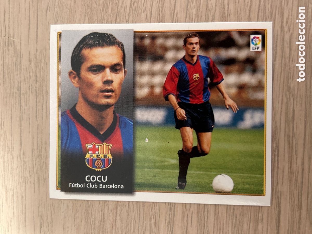 Cartes &agrave; collectionner de Football: COCU BARCELONA VERSION DIFICIL LIGA ESTE 1998 1999 LEER NUNCA PEGADO SIN PEGAR