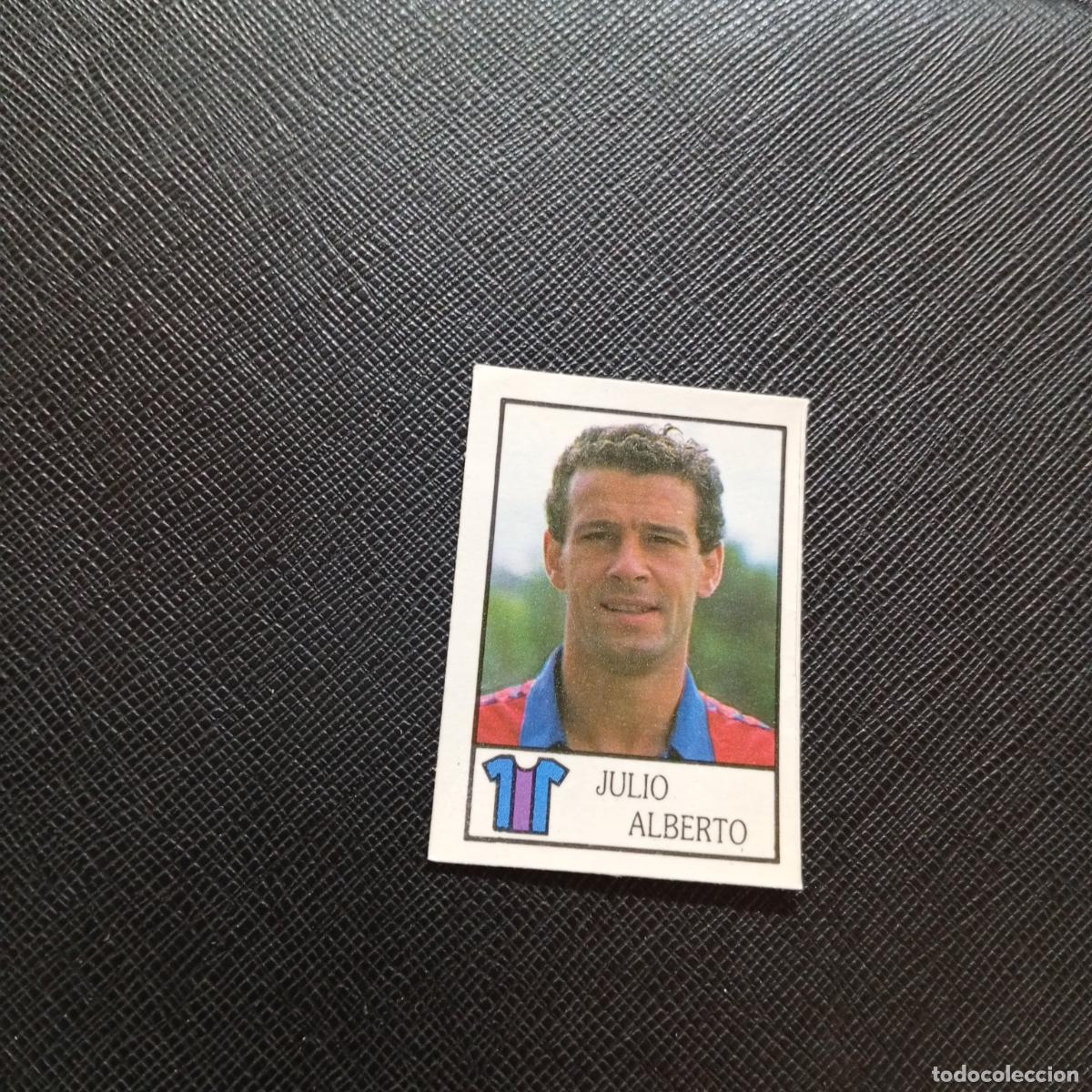 Cromos de F&uacute;tbol: 36 JULIO ALBERTO BARCELONA BOLLYCAO 1987 1988 CROMO FUTBOL LIGA 87 88 - SIN PEGAR - A170 PG181