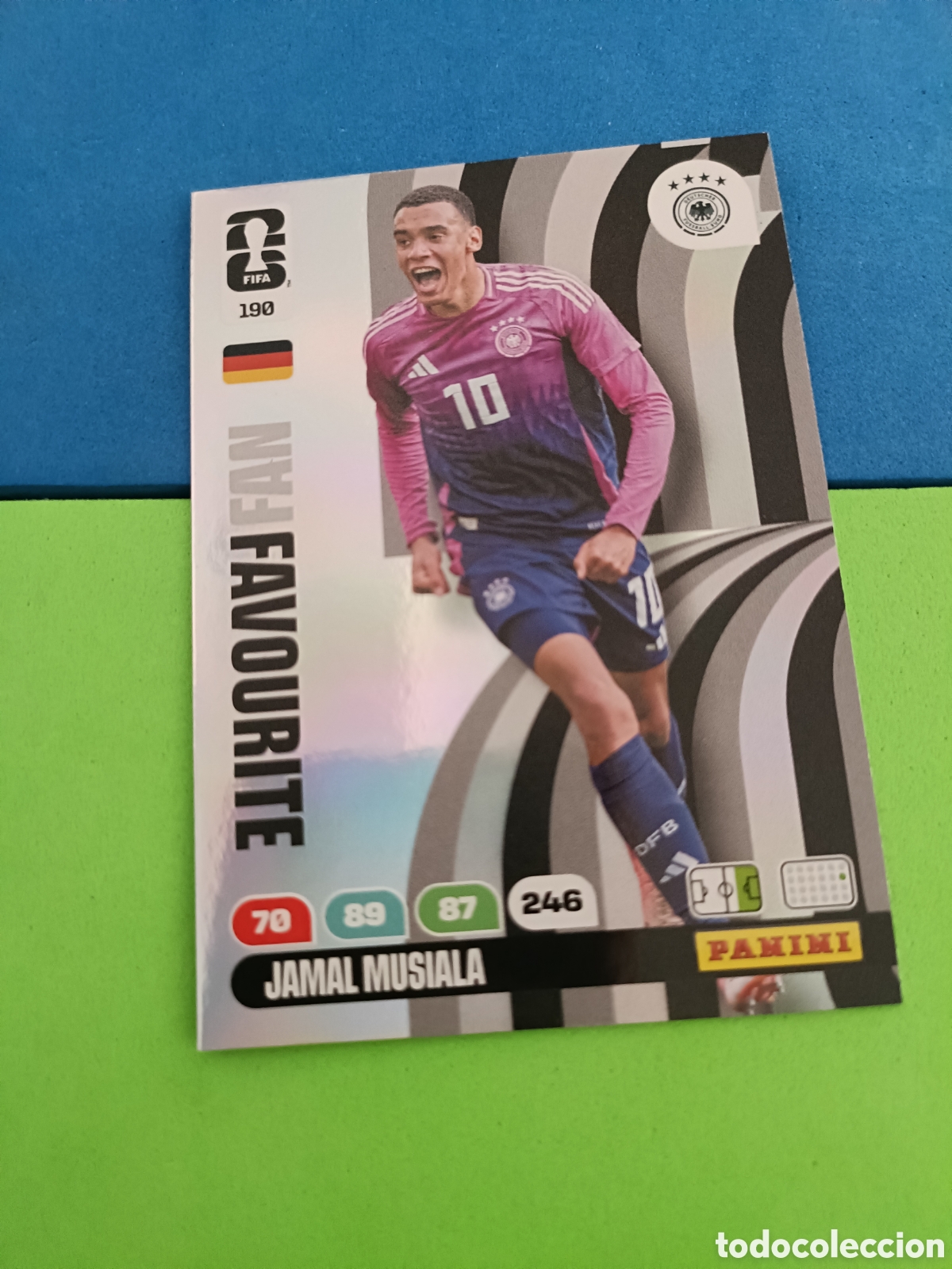 Cromos de F&uacute;tbol: Adrenalyn XL Fifa World cup 2026 mundial - Fan Favourite 190 Musiala