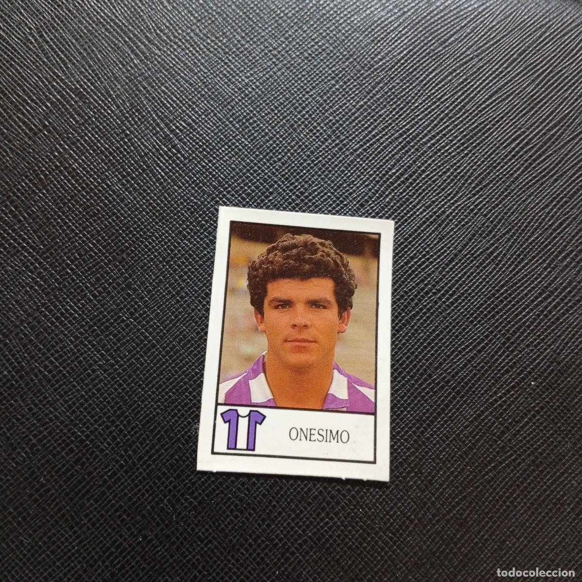 Cromos de F&uacute;tbol: 283 ONESIMO VALLADOLID BOLLYCAO 1987 1988 CROMO FUTBOL LIGA 87 88 - SIN PEGAR - A170 PG217