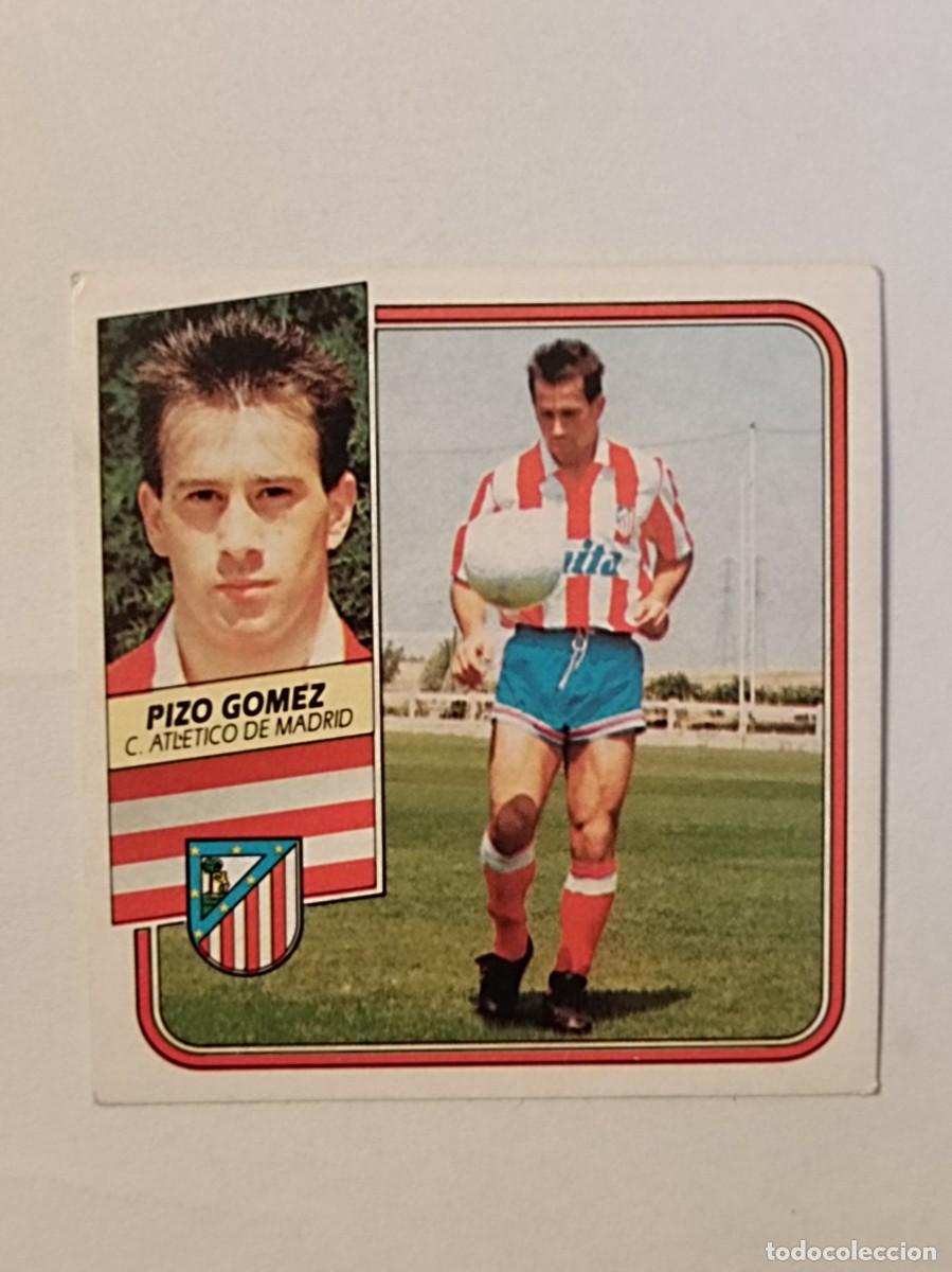 Cromos de F&uacute;tbol: PIZO GOMEZ ATLETICO MADRID LIGA 89/90 ESTE