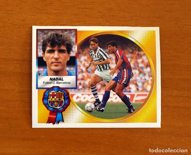 Cromos de F&uacute;tbol: F&uacute;tbol Club Barcelona - Nadal - Ediciones Este Liga 1994-1995, 94-95 - Nunca pegado