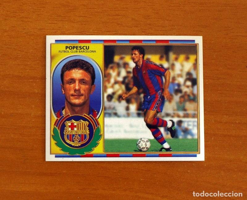 Cromos de F&uacute;tbol: F&uacute;tbol Club Barcelona - Popescu - Ediciones Este Liga 1996-1997, 96-97 - Nunca Pegado