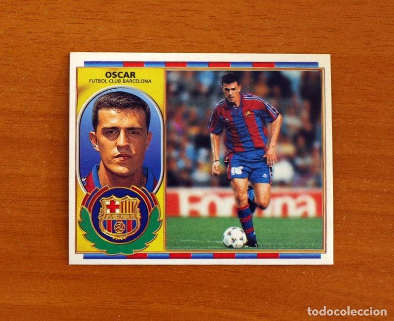 Cromos de F&uacute;tbol: F&uacute;tbol Club Barcelona - Oscar - Ediciones Este Liga 1996-1997, 96-97 - Nunca Pegado