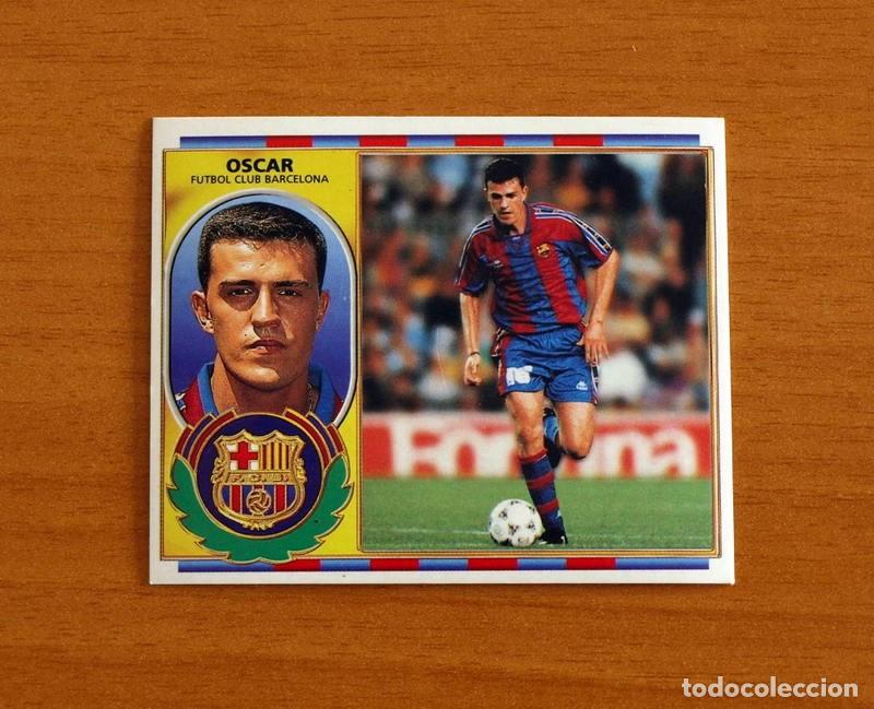 Cromos de F&uacute;tbol: F&uacute;tbol Club Barcelona - Oscar - Ediciones Este Liga 1996-1997, 96-97 - Nunca Pegado