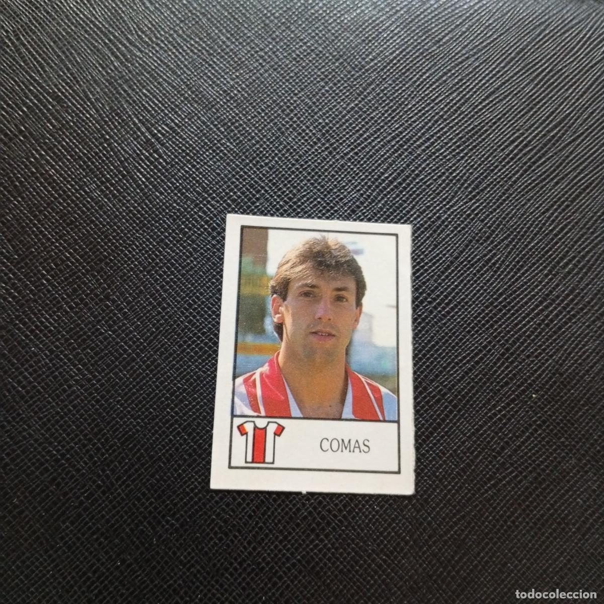 Cromos de F&uacute;tbol: 109 COMAS LOGRO&Ntilde;ES BOLLYCAO 1987 1988 CROMO FUTBOL LIGA 87 88 - SIN PEGAR - A170 PG235