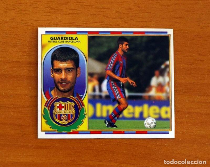 Cromos de F&uacute;tbol: Barcelona - Guardiola - Ediciones Este Liga 1996-1997, 96-97 - Nunca Pegado