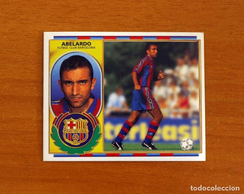 Cromos de F&uacute;tbol: F&uacute;tbol Club Barcelona - Abelardo - Ediciones Este Liga 1996-1997, 96-97 - Nunca Pegado