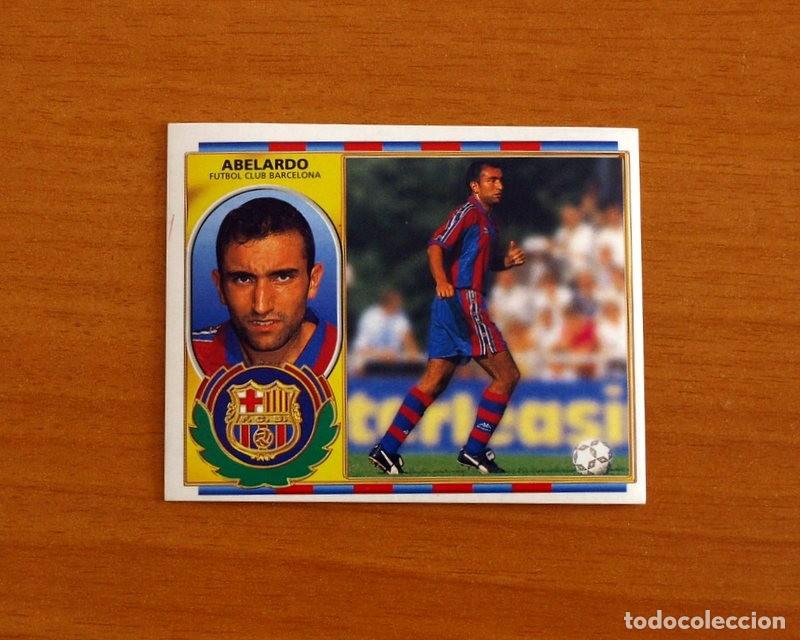 Cromos de F&uacute;tbol: F&uacute;tbol Club Barcelona - Abelardo - Ediciones Este Liga 1996-1997, 96-97 - Nunca Pegado