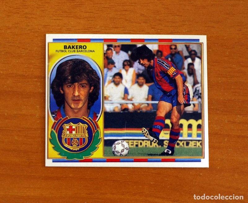 Cromos de F&uacute;tbol: F&uacute;tbol Club Barcelona - Bakero - Ediciones Este Liga 1996-1997, 96-97 - Nunca Pegado