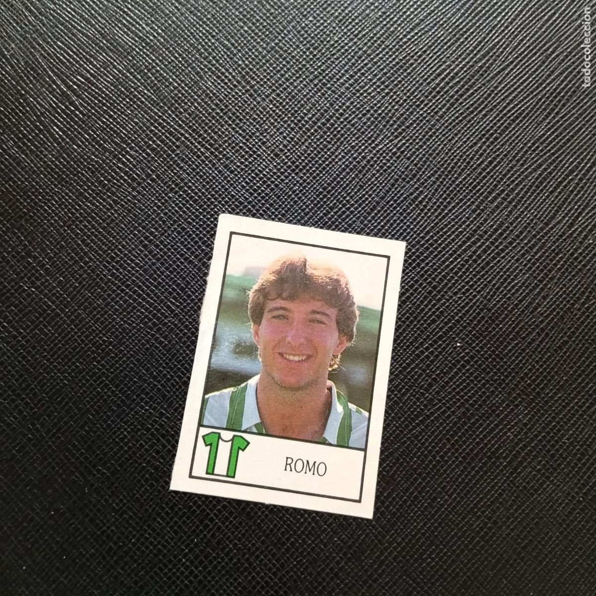 Cromos de F&uacute;tbol: 52 ROMO REAL BETIS BOLLYCAO 1987 1988 CROMO FUTBOL LIGA 87 88 - SIN PEGAR - A170 PG253