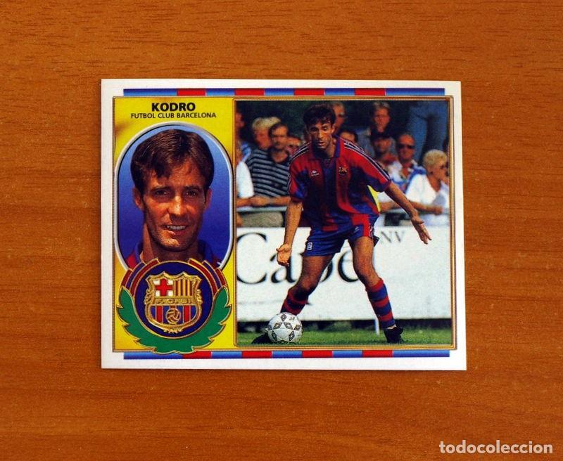 Cromos de F&uacute;tbol: Futbol Club Barcelona - Kodro - BAJA - Ediciones Este Liga 1996-1997, 96-97 - Nunca pegado