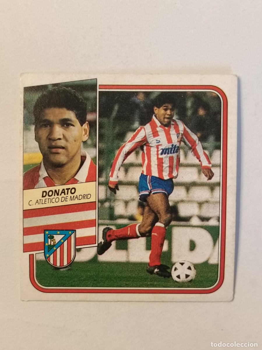 Cromos de F&uacute;tbol: DONATO ATLETICO MADRID LIGA 89/90 ESTE