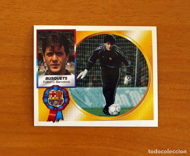 Cromos de F&uacute;tbol: F&uacute;tbol Club Barcelona - Busquets - Ediciones Este Liga 1994-1995, 94-95 - Nunca Pegado
