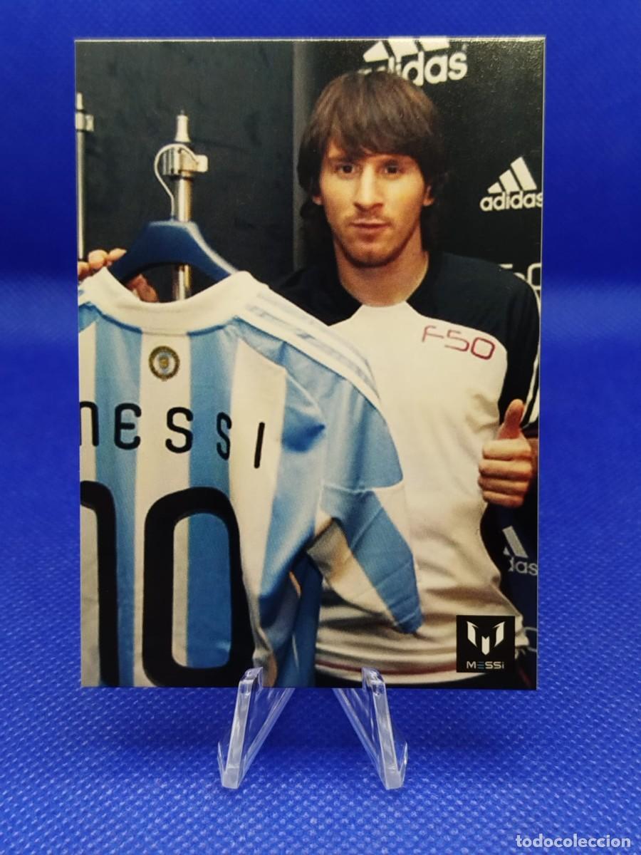 Cromos de F&uacute;tbol: #92 LIONEL MESSI 2013 ICONS OFFICIAL MESSI CARD COLECTION ARGENTINA
