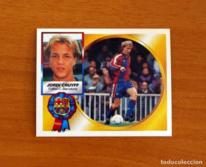 Cromos de F&uacute;tbol: Futbol Club Barcelona - Jordi Cruyff - COLOCA - Ediciones Este Liga 1994-1995, 94-95 - Nunca pegado