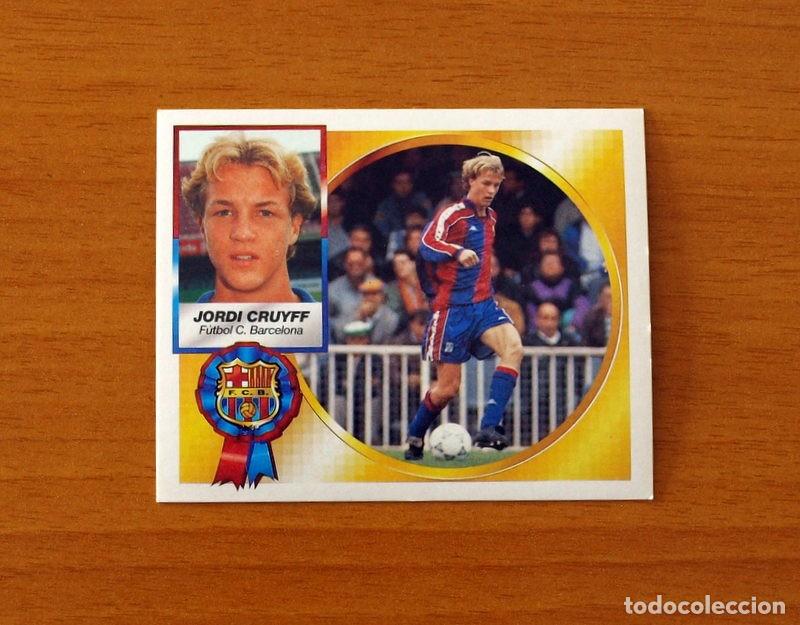 Cromos de F&uacute;tbol: Futbol Club Barcelona - Jordi Cruyff - COLOCA - Ediciones Este Liga 1994-1995, 94-95 - Nunca pegado