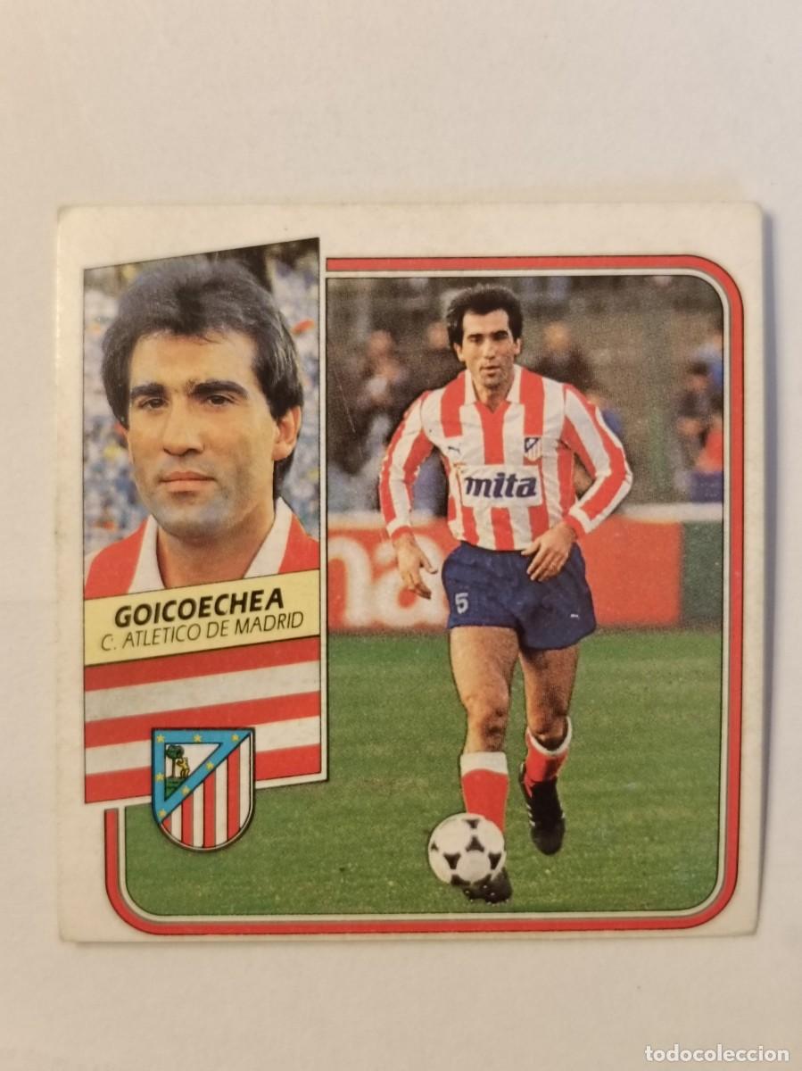 Cromos de F&uacute;tbol: GOICOECHEA ATLETICO MADRID LIGA 89/90 ESTE