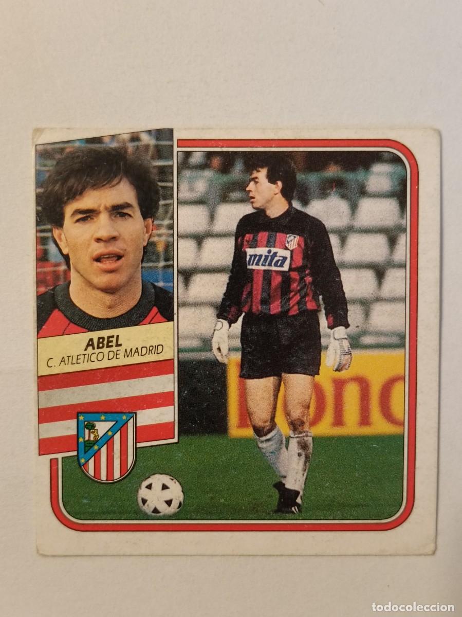 Cromos de F&uacute;tbol: ABEL ATLETICO MADRID LIGA 89/90 ESTE