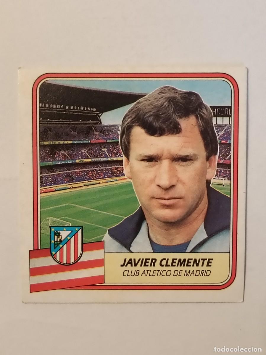 Cromos de F&uacute;tbol: JAVIER CLEMENTE ATLETICO MADRID LIGA 89/90 ESTE