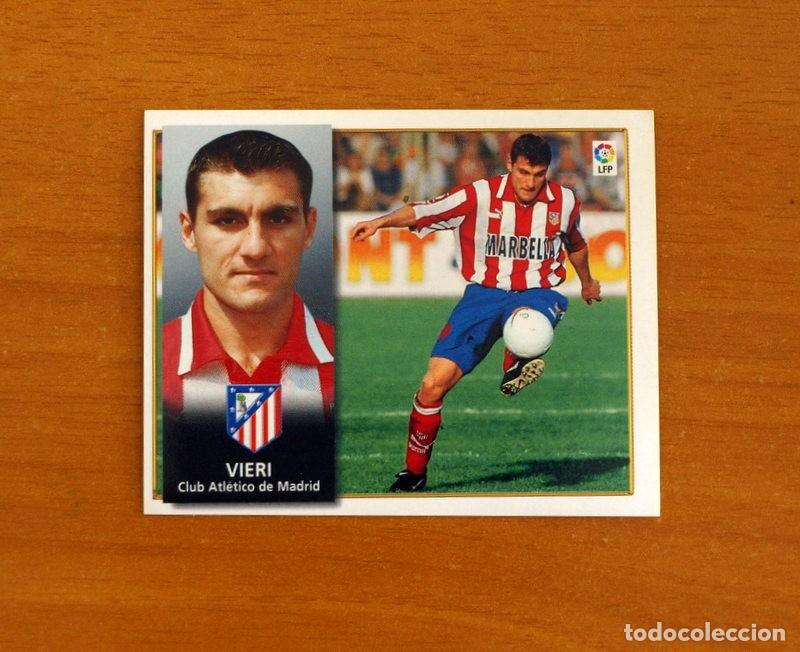 Cromos de F&uacute;tbol: Atletico de Madrid - Vieri - Ediciones Este Liga 1998-1999, 98-99 - nunca pegado