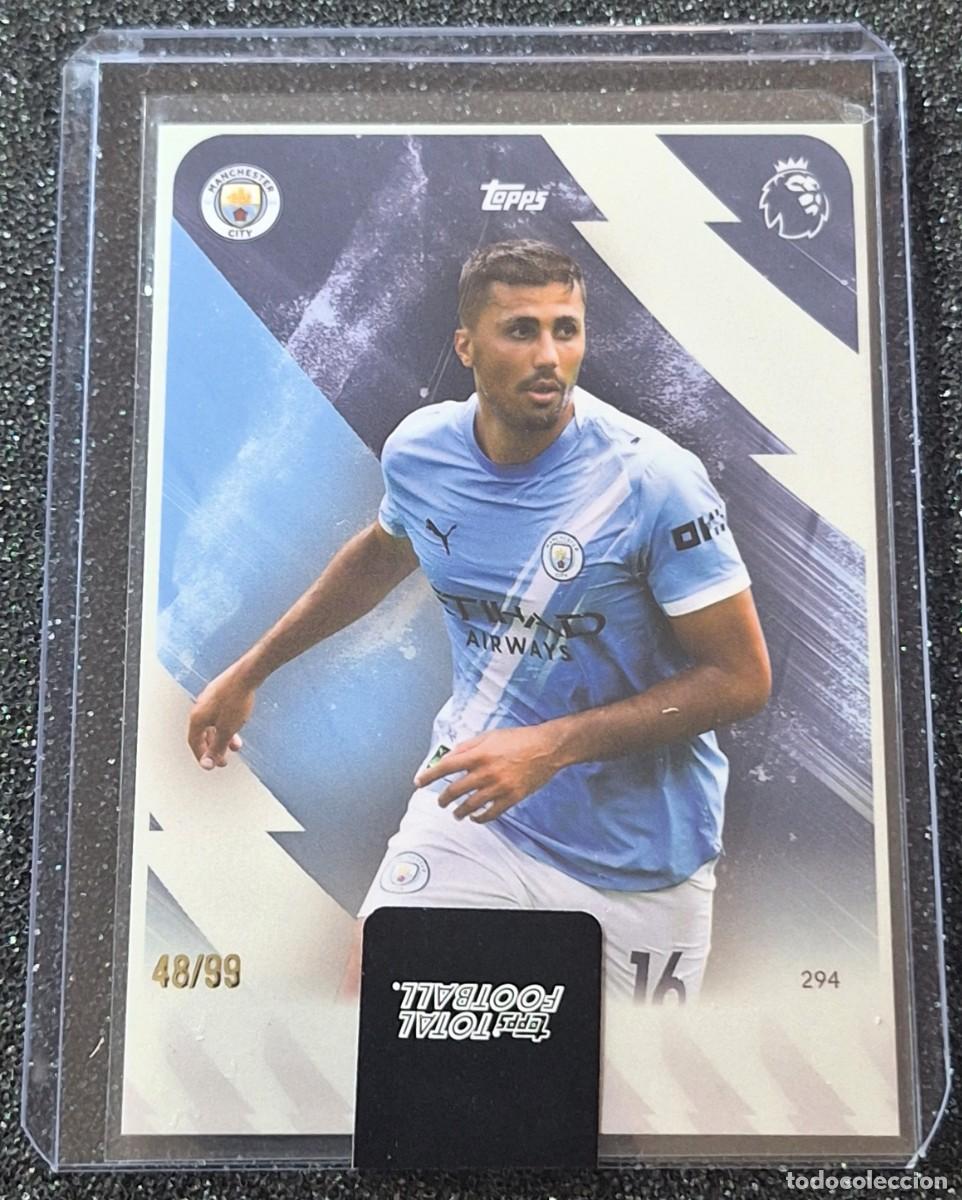 Cromos de F&uacute;tbol: Rodri Manchester City Topps Total Football 48/99