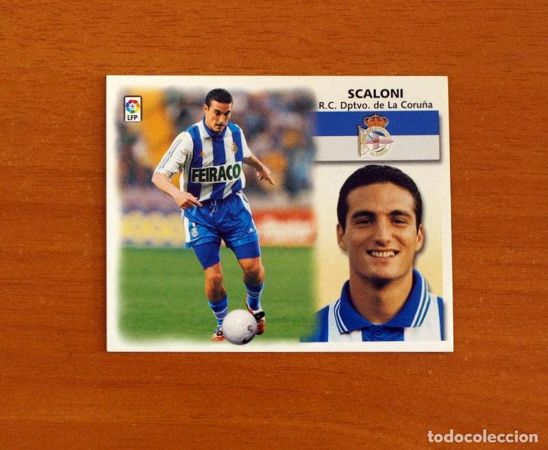Cromos de F&uacute;tbol: Deportivo La Coru&ntilde;a - Scaloni - Ediciones Este Liga 1999-2000, 99-00 - Nunca Pegado