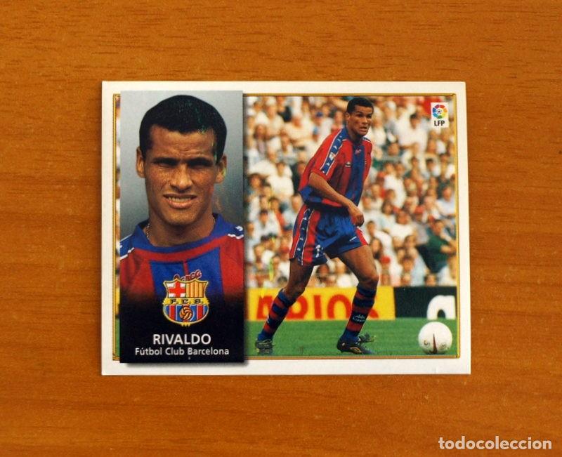Cromos de F&uacute;tbol: F&uacute;tbol Club Barcelona - Rivaldo - Ediciones Este Liga 1998-1999, 98-99 - Nunca Pegado