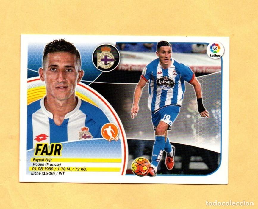 Cromos de F&uacute;tbol: EDICIONES ESTE 2016-2017 FAJR 12 LOGO ANTIGUO R.C.D. CORU&Ntilde;A 16/17 NUEVO SOBRE