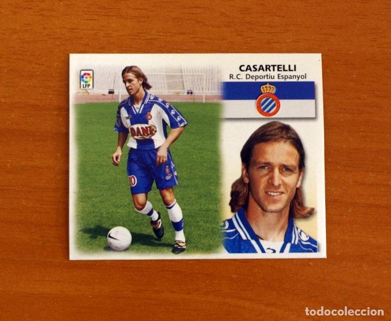 Cromos de F&uacute;tbol: R.C.D. Espa&ntilde;ol, Espanyol - Casartelli - COLOCA - Ediciones Este Liga 1999-2000, 99-00 - Nunca pegado
