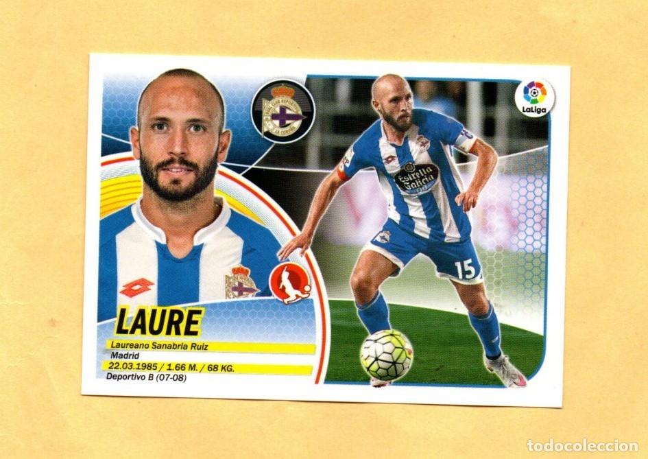 Cromos de F&uacute;tbol: EDICIONES ESTE 2016-2017 LAURE 3 A LOGO ANTIGUO R.C.D. CORU&Ntilde;A 16/17 NUEVO SOBRE