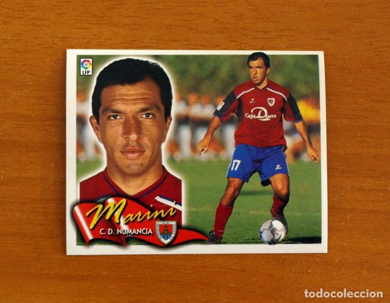 Cromos de Futebol: Numancia - Marini - COLOCA - Ediciones Este Liga 2000-2001, 00-01 - Nunca pegado
