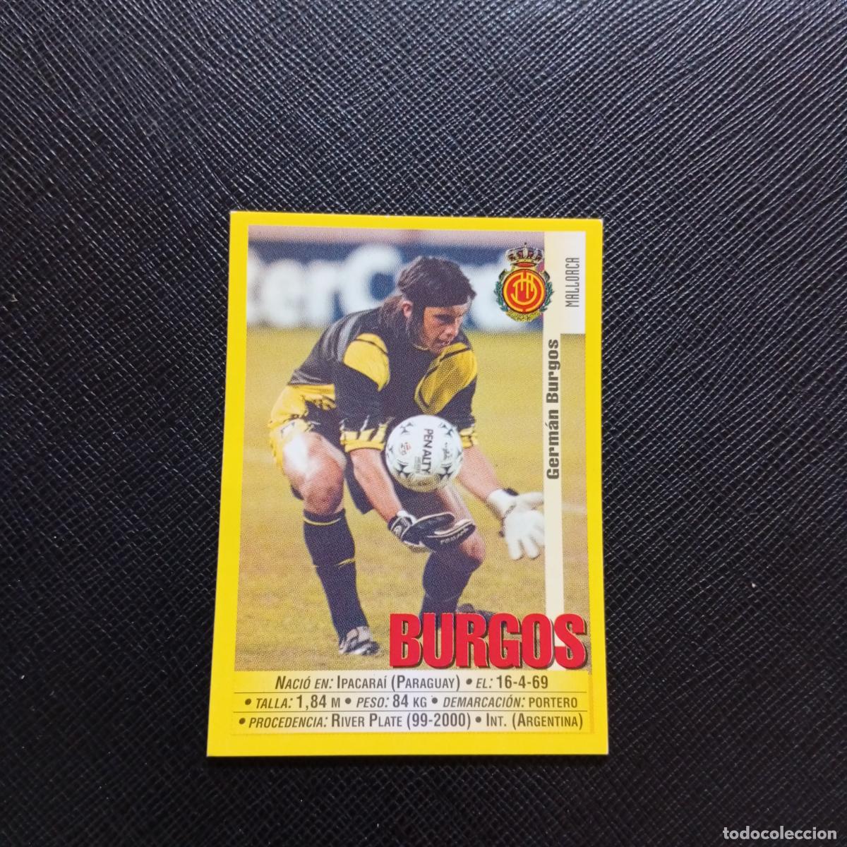 Cromos de F&uacute;tbol: 40A 40 BURGOS MALLORCA PANINI 1999 2000 CROMO FUTBOL LIGA 99 00 SIN PEGAR - A183 PG1