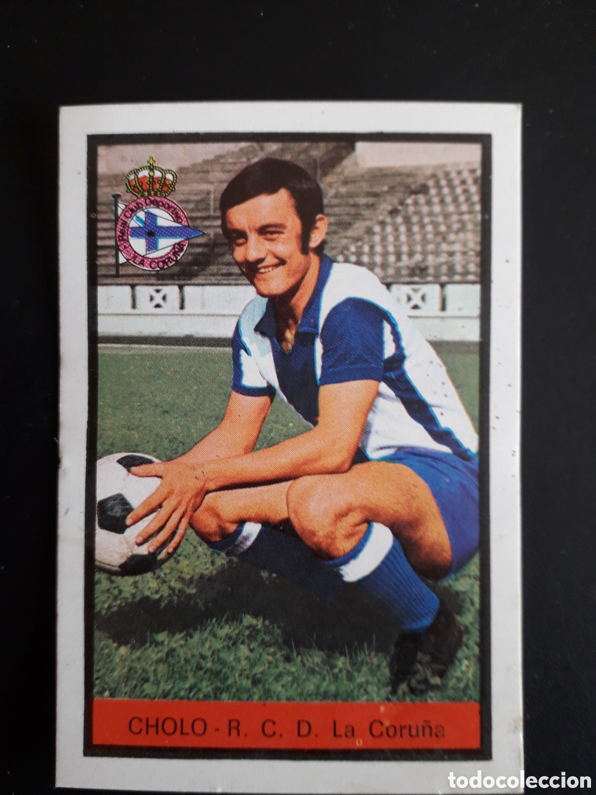 Cromos de F&uacute;tbol: CHOLO DEPORTIVO DE LA CORU&Ntilde;A FHER 1972 1973 72 73 SIN PEGAR FOTOS. PEDIDO M&Iacute;NIMO 3&euro;