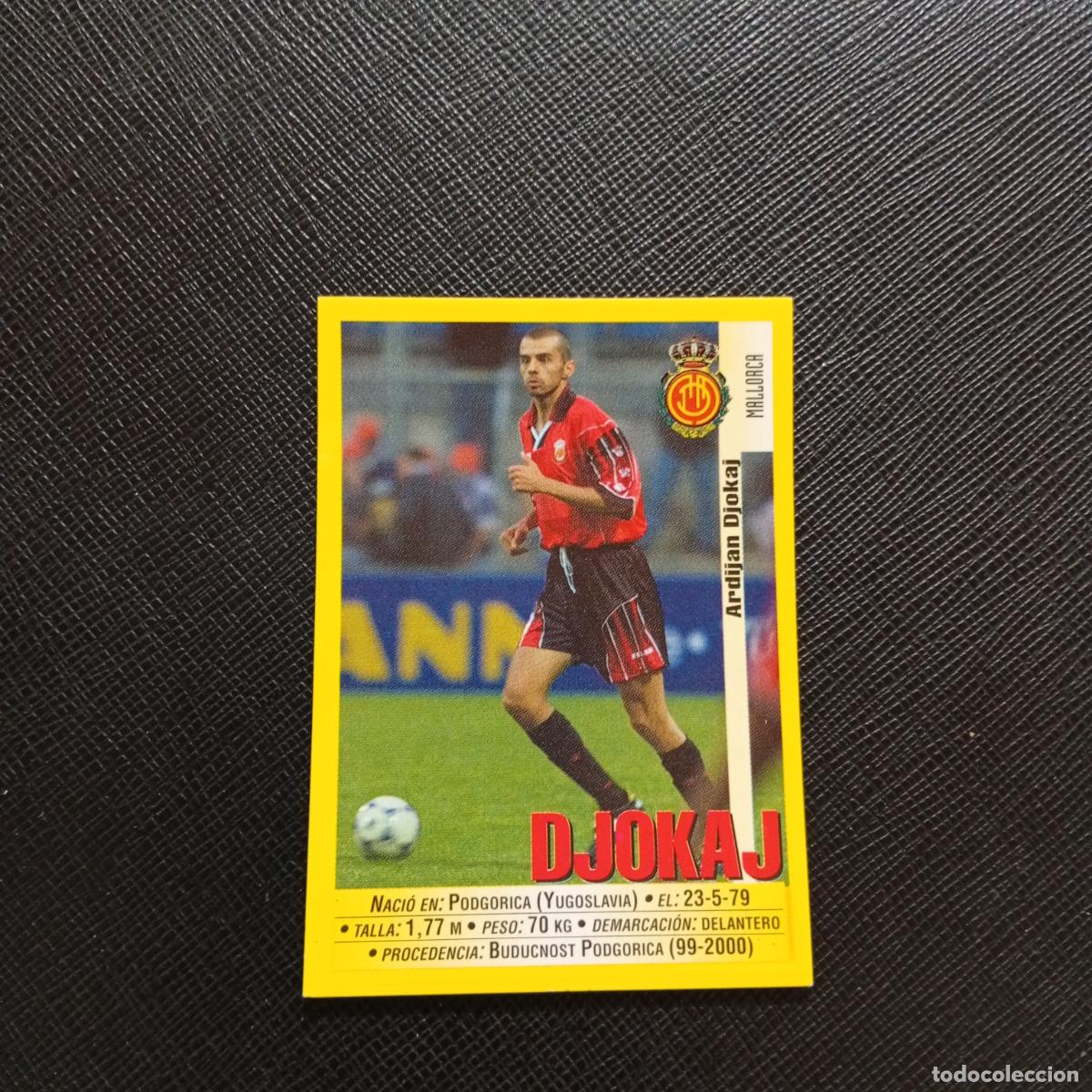 Cromos de F&uacute;tbol: 54A 54 DJOKAJ MALLORCA PANINI 1999 2000 CROMO FUTBOL LIGA 99 00 SIN PEGAR - A183 PG10