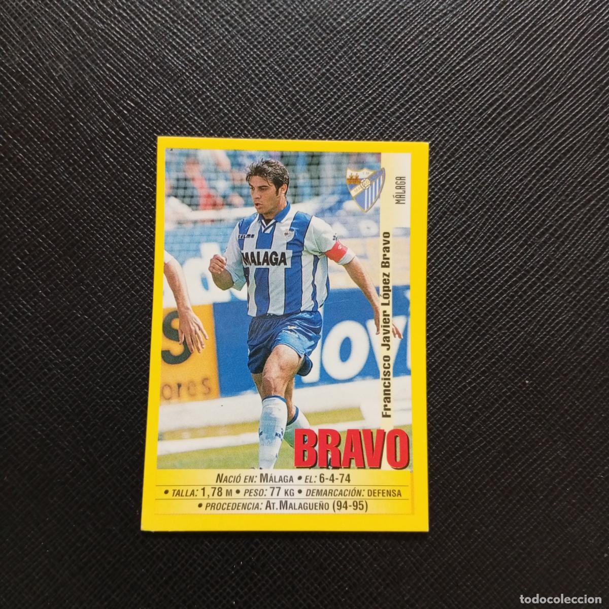 Cromos de F&uacute;tbol: 307 BRAVO MALAGA PANINI 1999 2000 CROMO FUTBOL LIGA 99 00 SIN PEGAR - A183 PG19